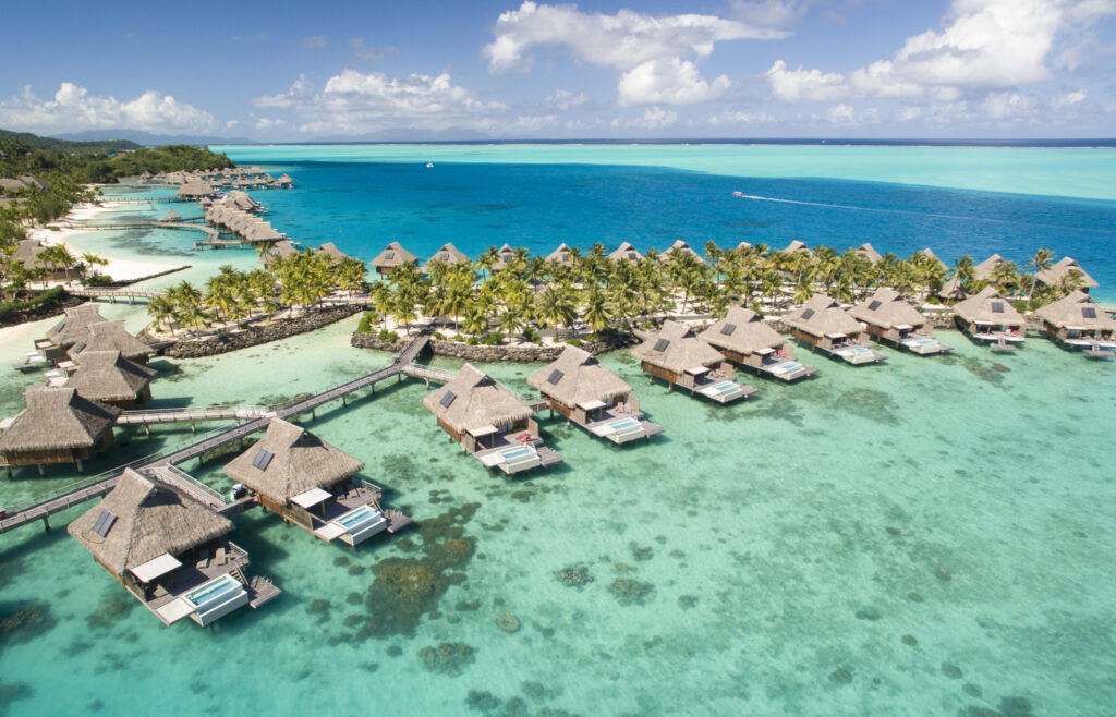 BOB Conrad Bora Bora Nui – Aerial view (1)