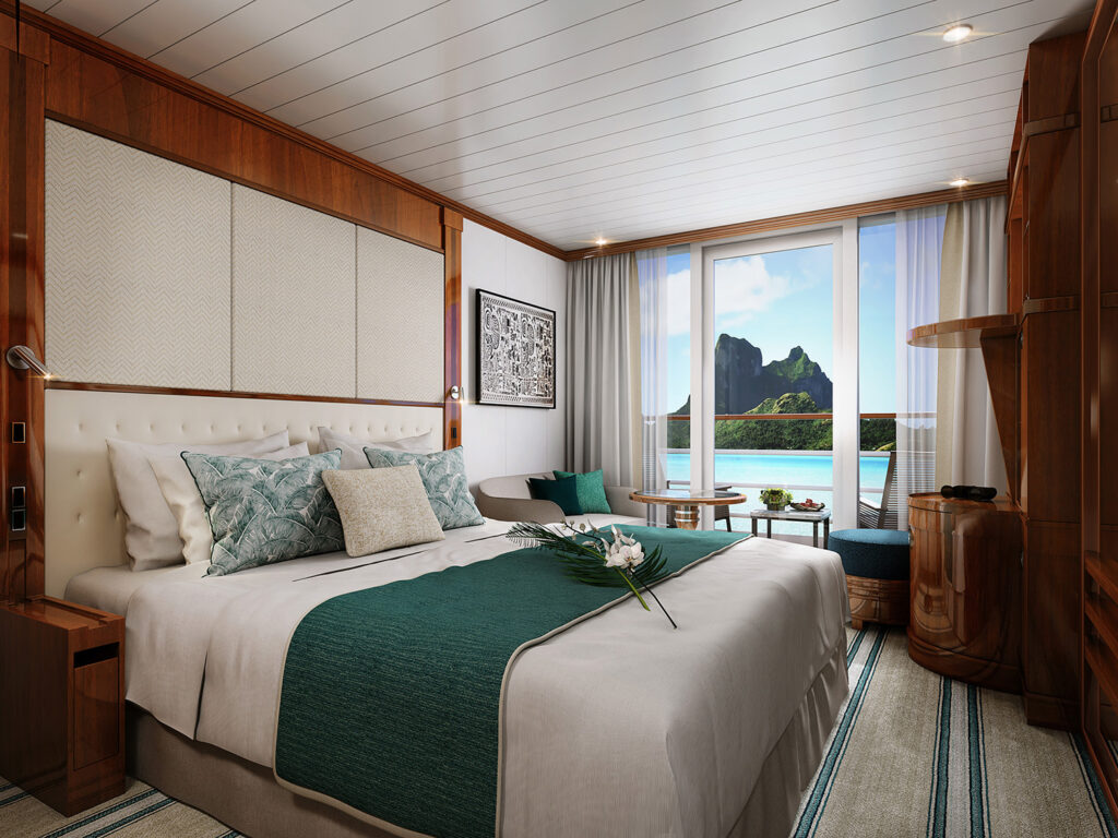 Le Paul Gauguin Stateroom ©Paul Gauguin Cruises-Studio Jean-Philippe NUEL