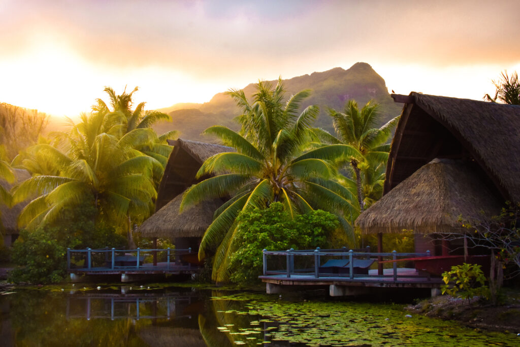 fare,maitai lapita village huahine